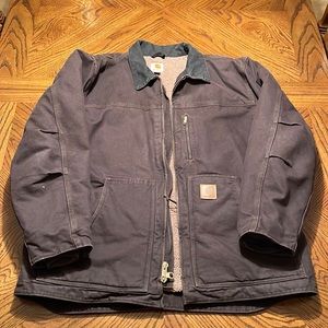 Carhartt C61 Sandstone Ridge Coat Sherpa Lined